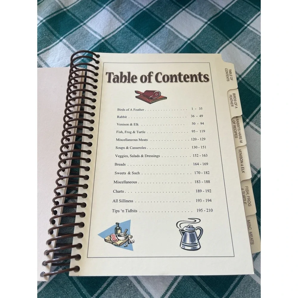 Wild Life Cookbook Northern Wisconsin Duck Game Quail Pigeon & More 2006